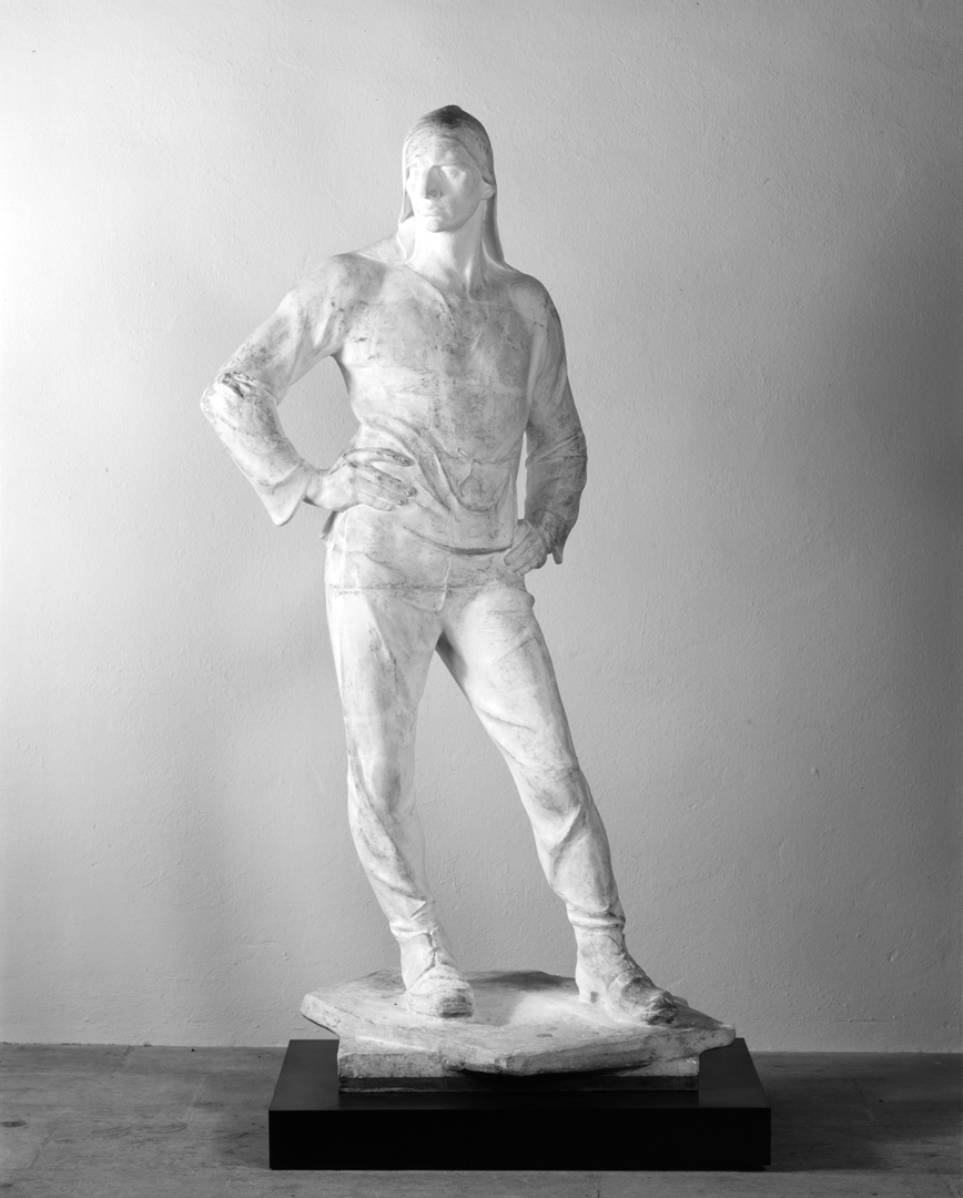 Der Lastenträger Gipsfigur "Der Lastenträger" von Constantin Meunier aus dem Jahr 1893