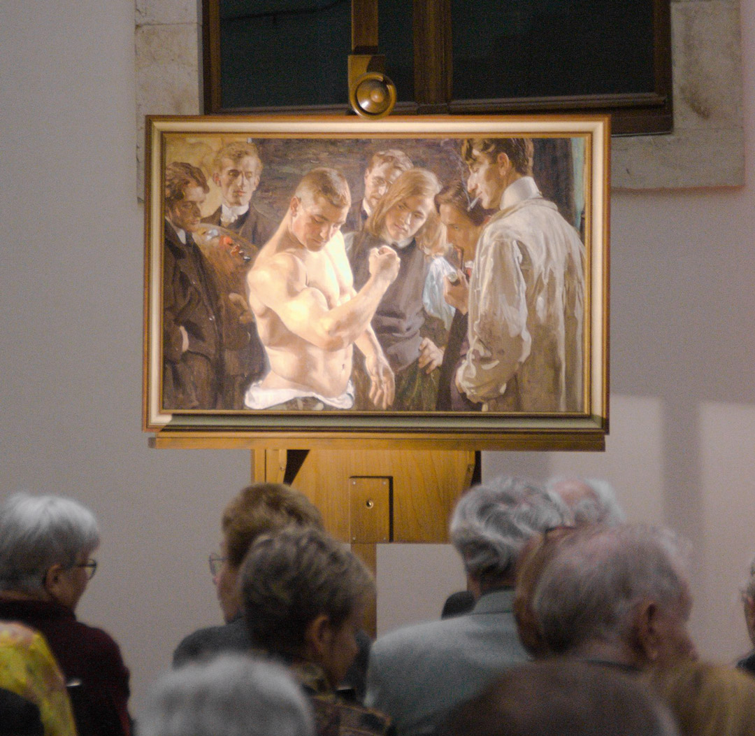 298. Begegnung Osmar Schindler „Muskelspiel“