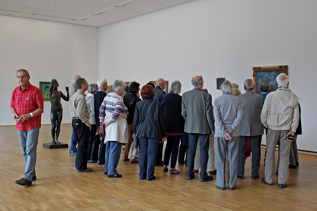 Exkursion nach Essen, Folkwang Museum, September 2014