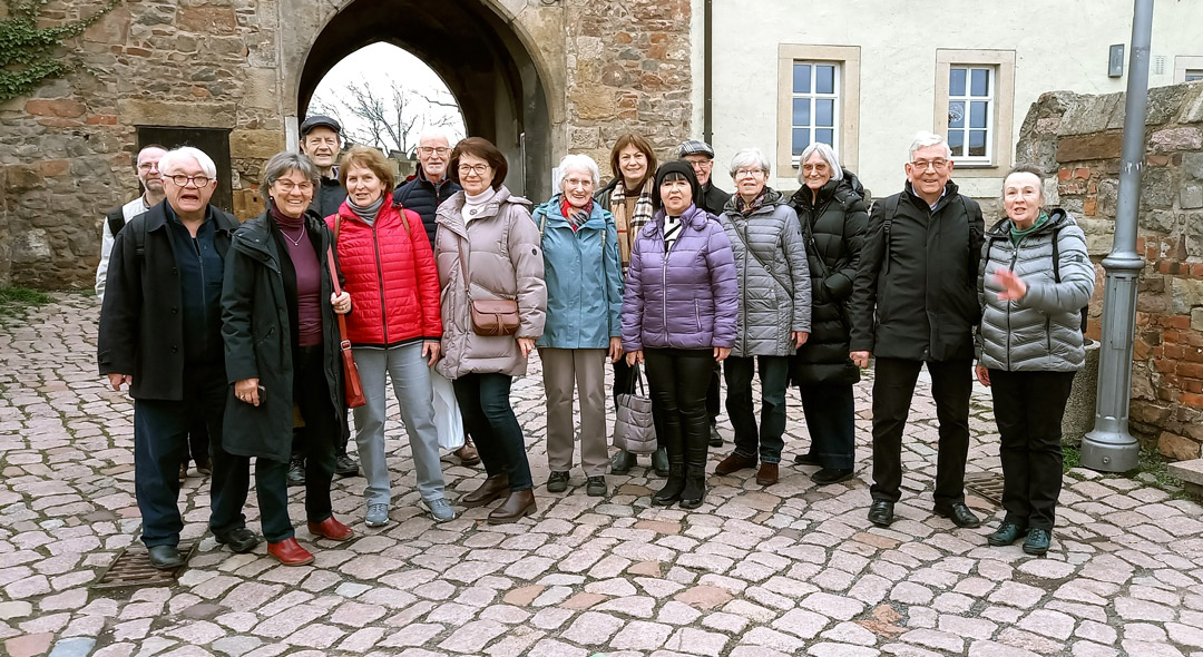 Exkursion in Meißen zu der Wetzel-Ausstellung, März 2023