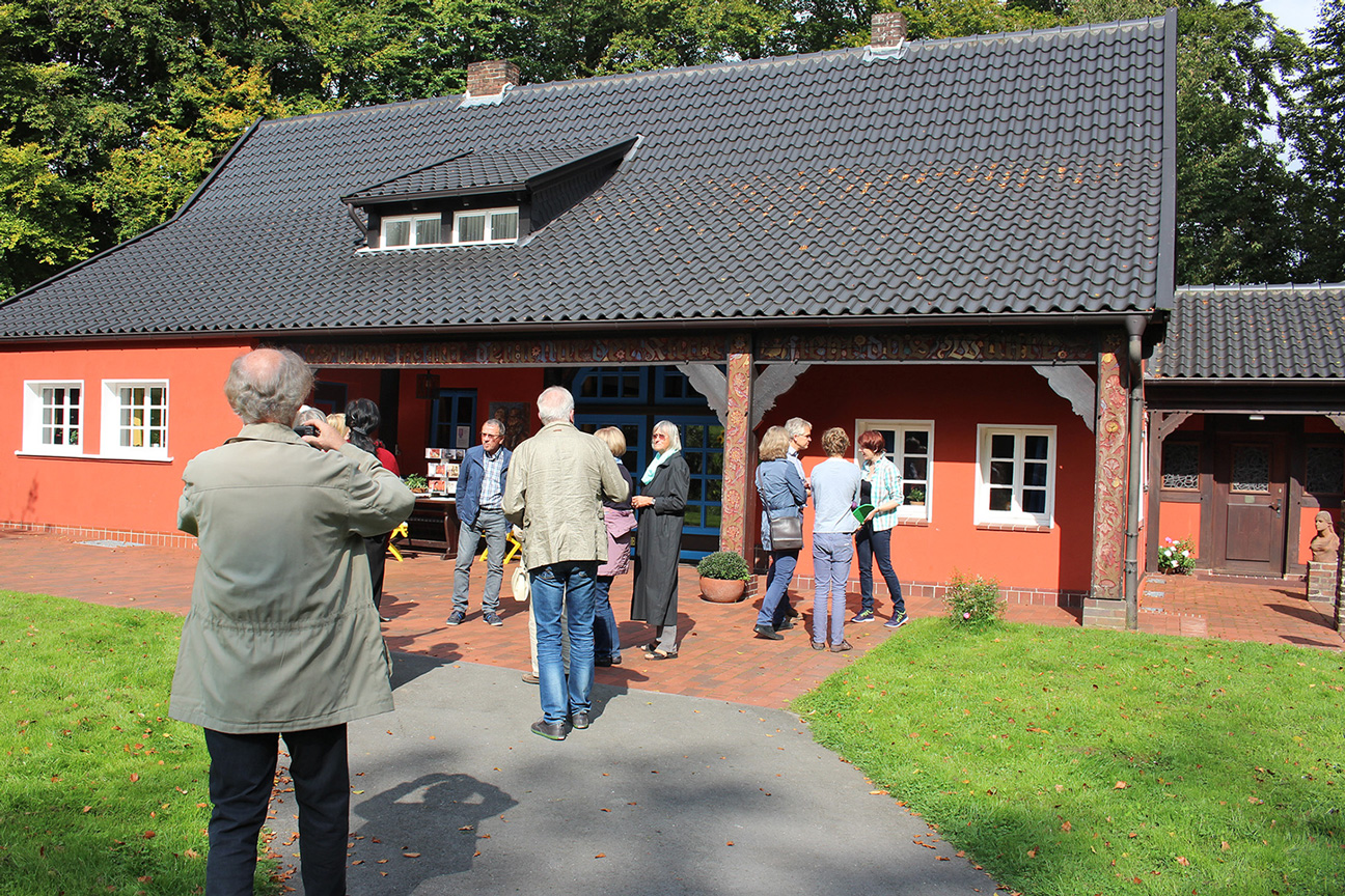 Der Verein „Freunde des Albertinum“ besuchten im September 2014 das Boeckstiegelhaus Werther Arrode