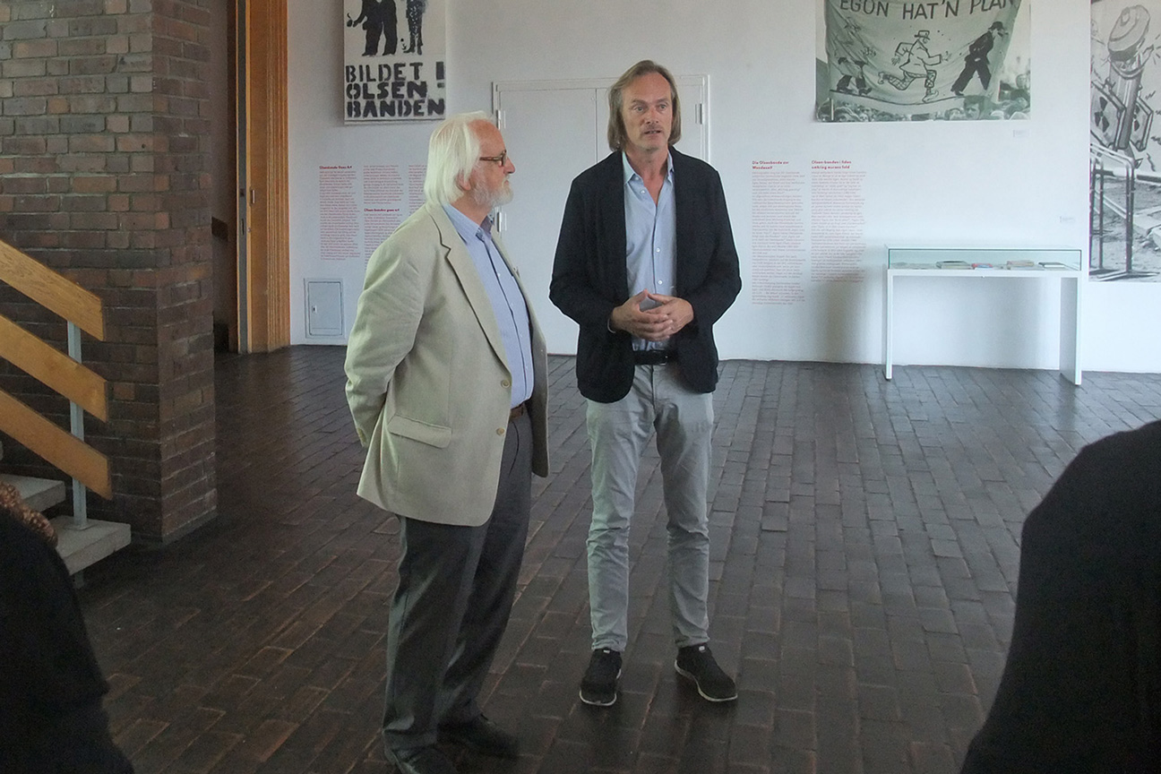 Der Verein "Freunde des Albertinum" bekam eine Führung von Dr. Zimmermann durch die Kunsthalle von Rostock.