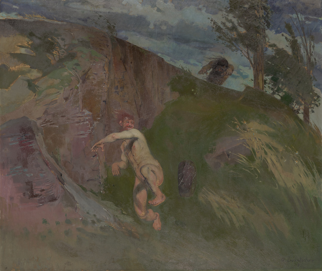 Sturm. 1895 Öl auf Leinwand, 136 x 160,7 cm