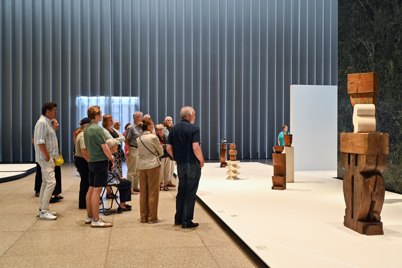 Brancusi, Ausstellungsansicht, Neue Nationalgalerie Berlin, 2026. Foto: Anja Schneider